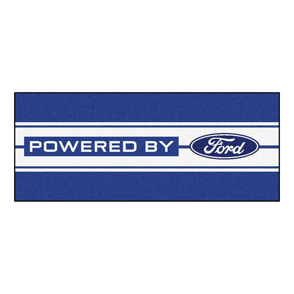Ford Ford Oval with Stripes  Floor Runner (29.5x72)