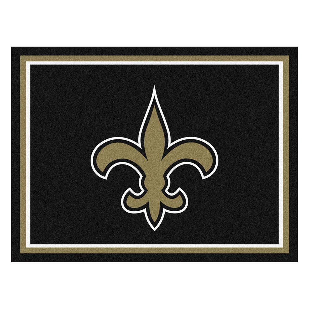 New Orleans Saints NFL 8ft x10ft Area Rug