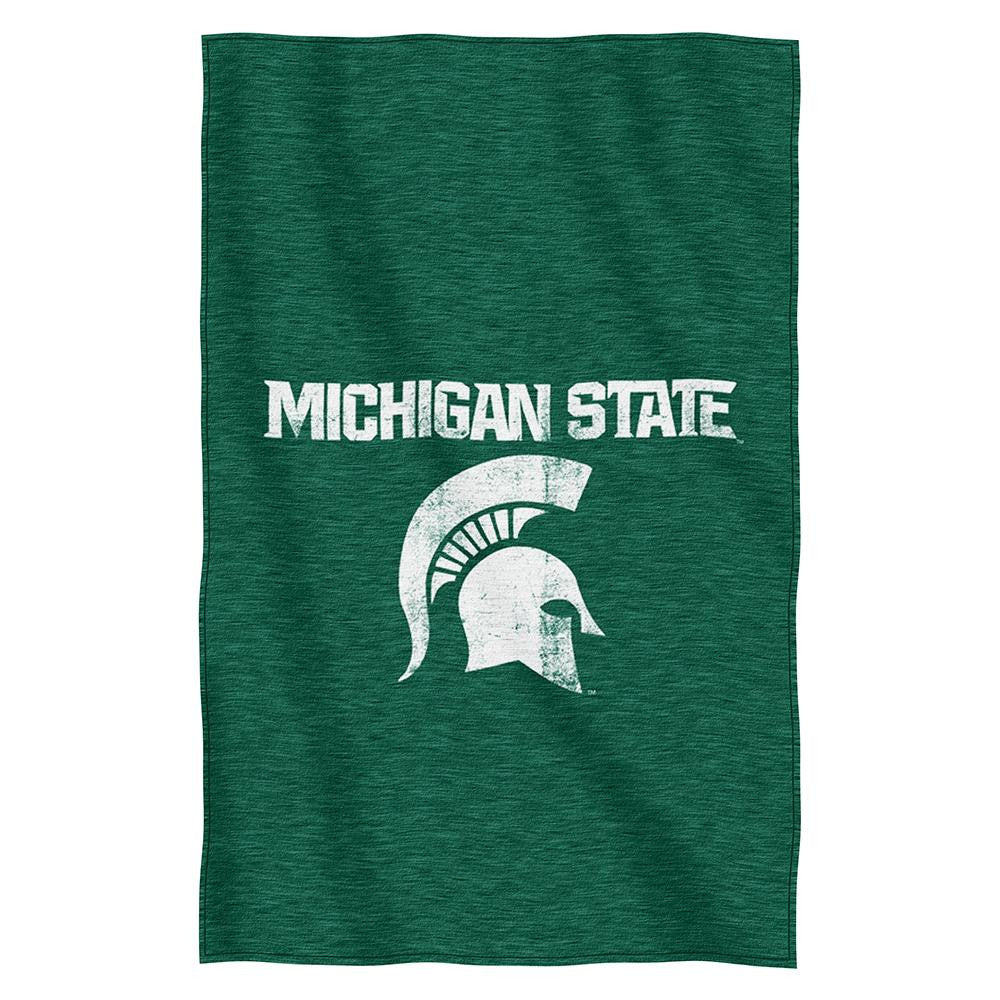 Michigan State Spartans NCAA Sweatshirt Throw