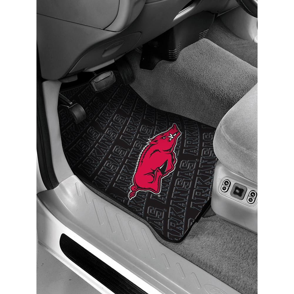 Arkansas Razorbacks NCAA Car Front Floor Mats (2 Front) (17x25)