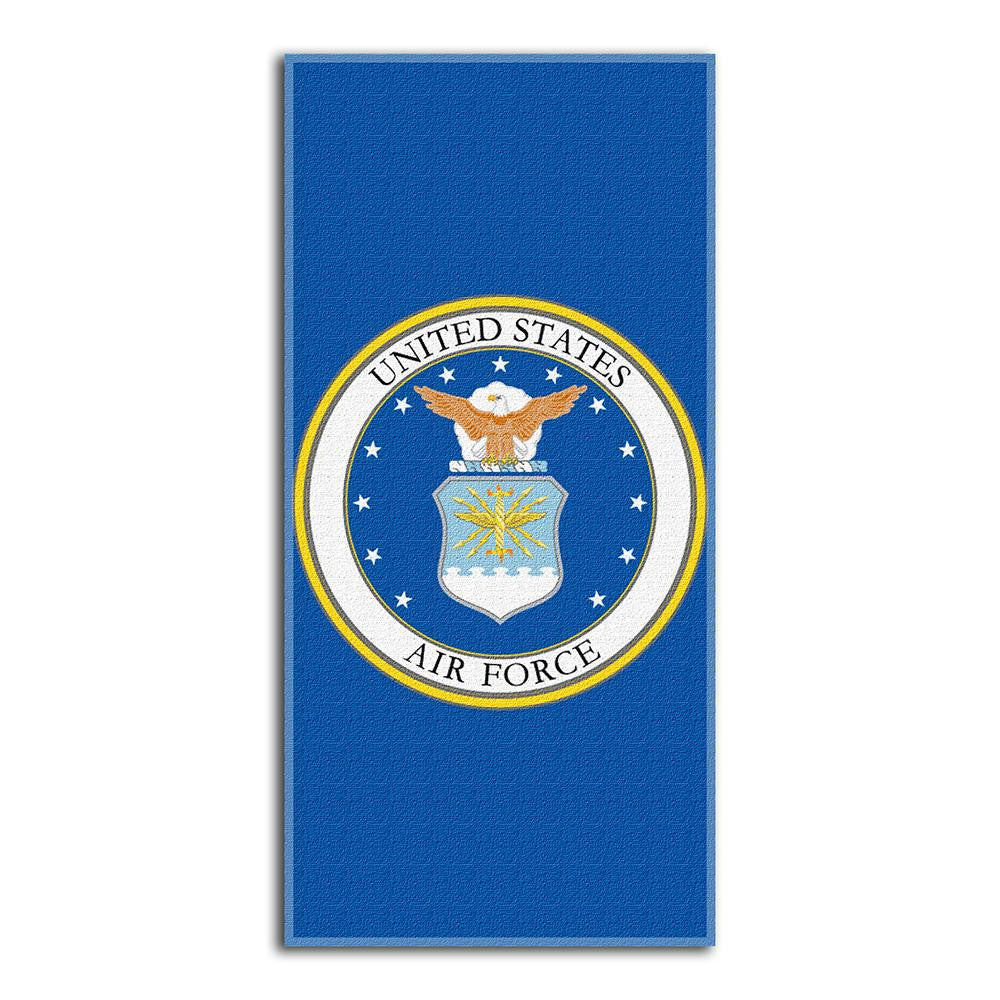 US Air Force Seal Beach Towels (28in x 58in)