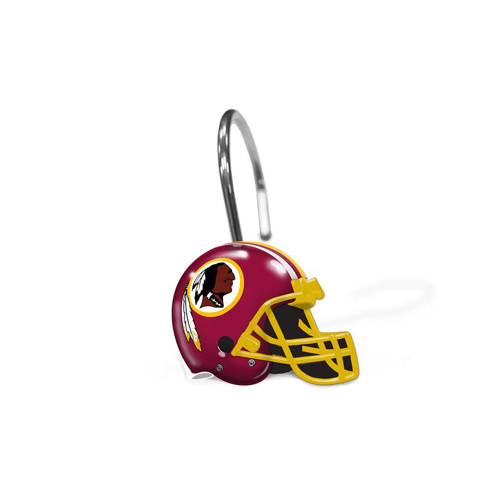Washington Redskins NFL Shower Curtain Rings
