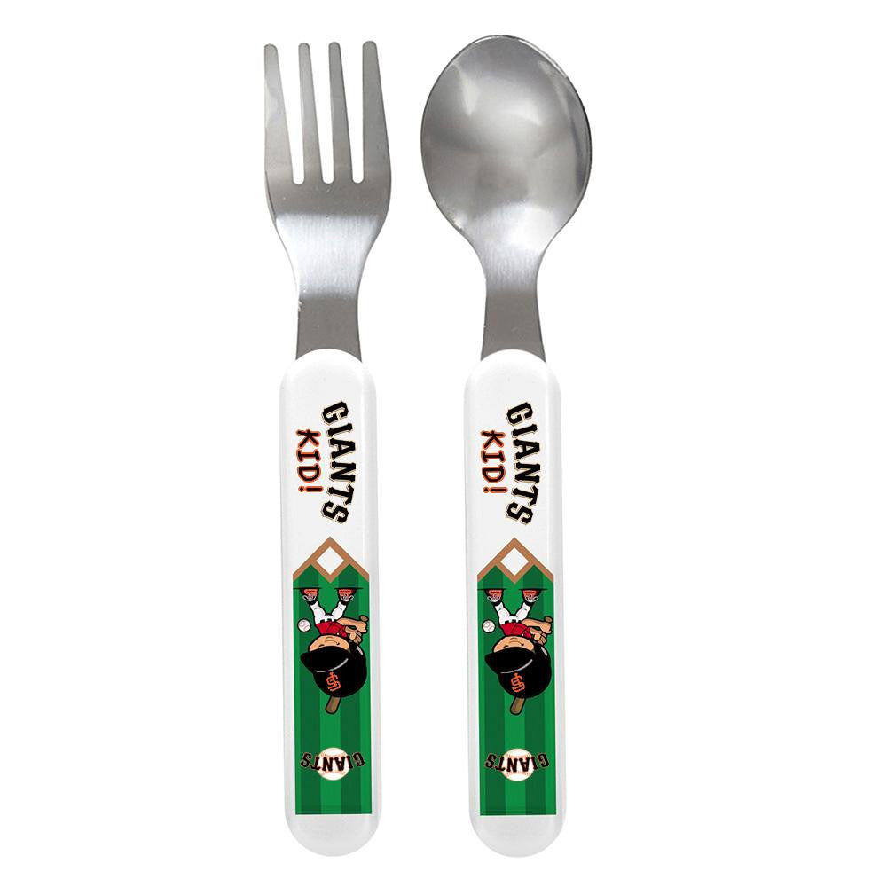 San Francisco Giants MLB Infant 2-Piece Cutlery Set