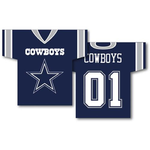 Dallas Cowboys NFL Jersey Design 2-Sided 34 x 30 Banner