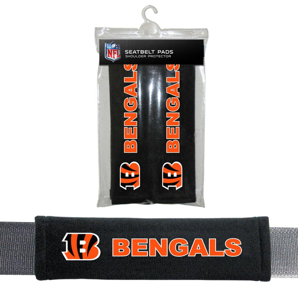 Cincinnati Bengals NFL Seatbelt Pads (Set of 2)