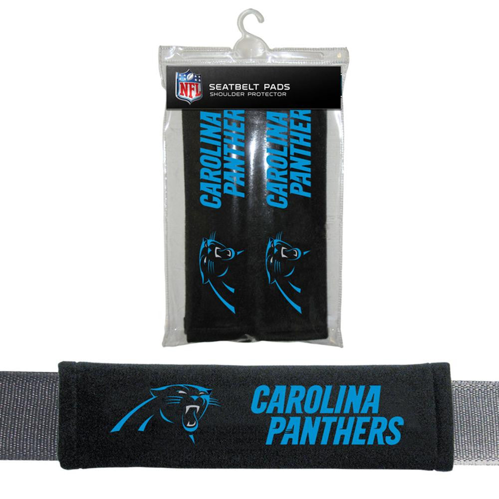 Carolina Panthers NFL Seatbelt Pads (Set of 2)