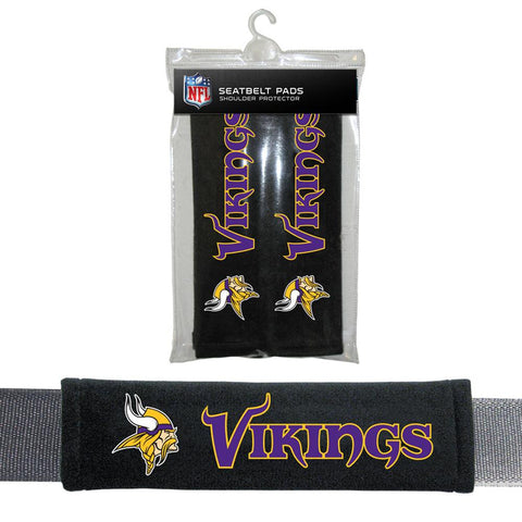 Minnesota Vikings NFL Seatbelt Pads (Set of 2)