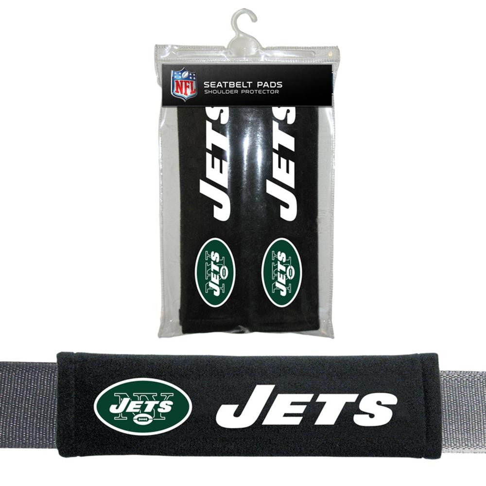 New York Jets NFL Seatbelt Pads (Set of 2)