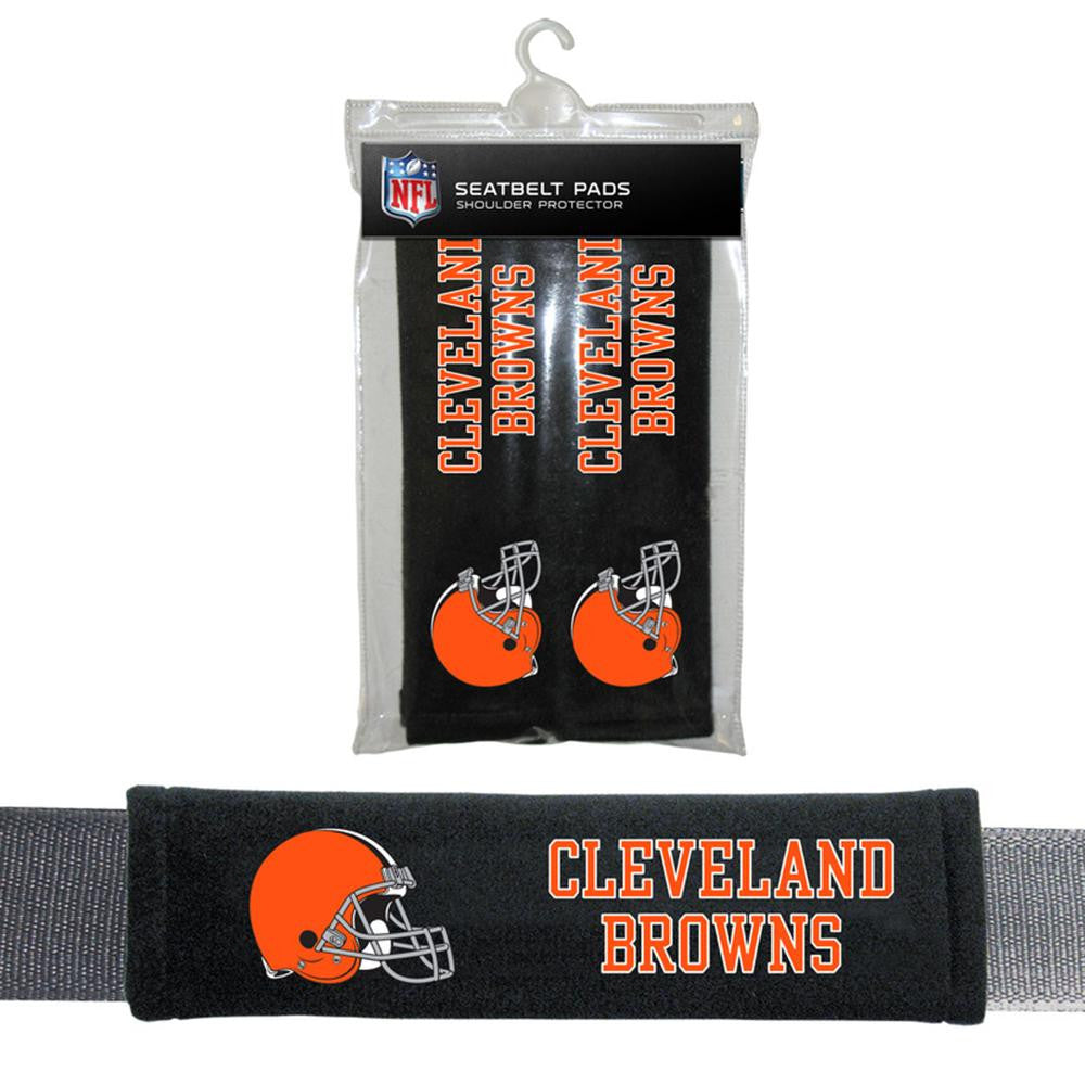 Cleveland Browns NFL Seatbelt Pads (Set of 2)