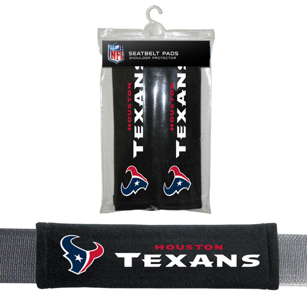 Houston Texans NFL Seatbelt Pads (Set of 2)