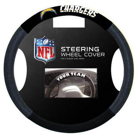 San Diego Chargers NFL Poly-Suede Steering Wheel Cover