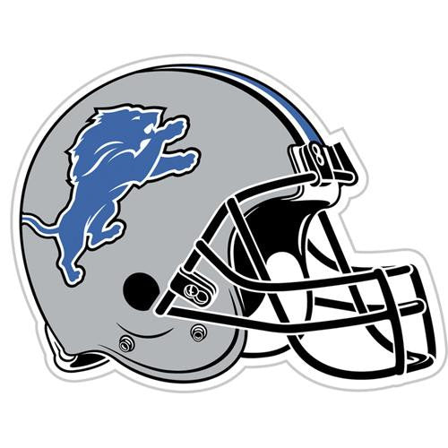 Detroit Lions NFL 12 Vinyl Magnet