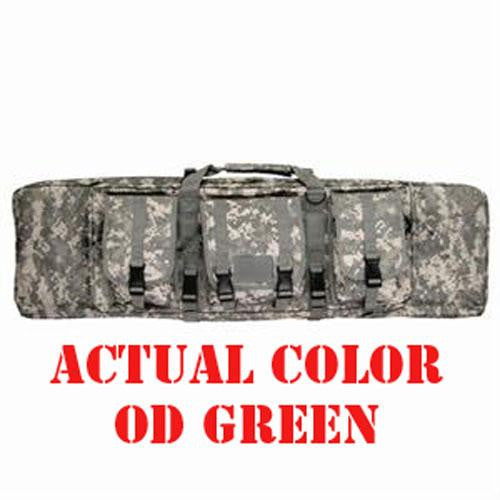 42 Modular Tactical Rifle Case (3 detachable pouches) Color: OD Green