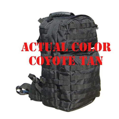 Medium Assault Back Pack - Color: Tan