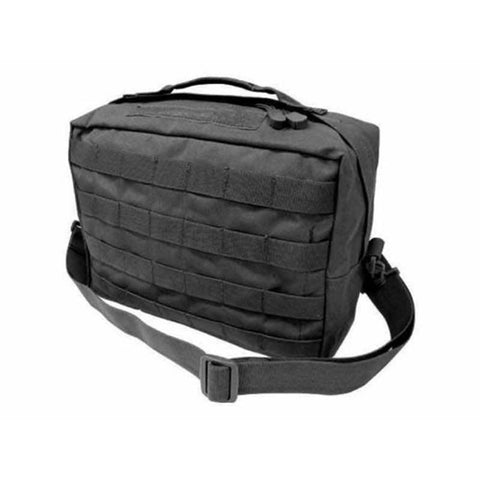 Utility Shoulder Bag Color- Black