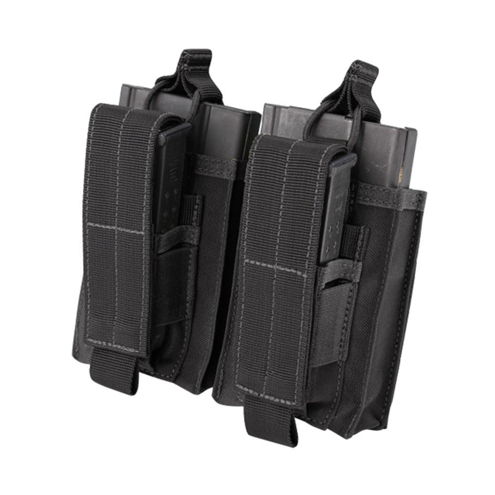 Double M14 Kangaroo Mag Pouch - Color: Black