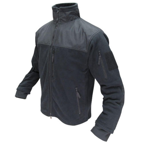 Alpha Fleece Jacket Color- Black