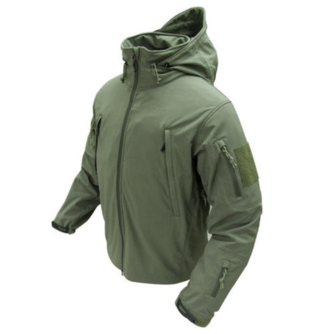 Summit Softshell Jacket Color- OD Green (Small)