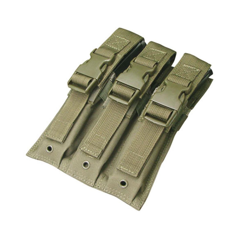 Triple MP5 Mag Pouch Color- OD Green