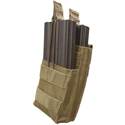 Single Stacker M4 Magazine Pouch (Hold 2 Mags) Color: Coyote Tan