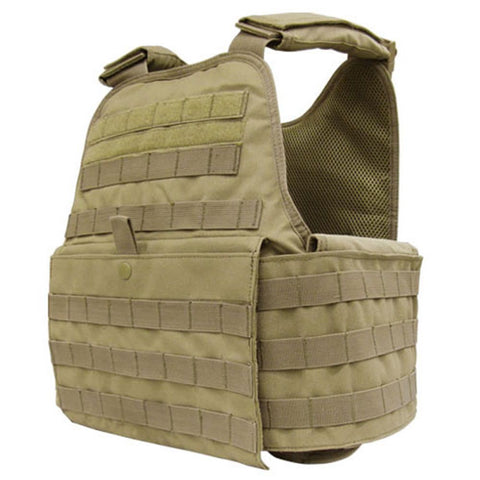 Operator Plate Carrier Color- Tan