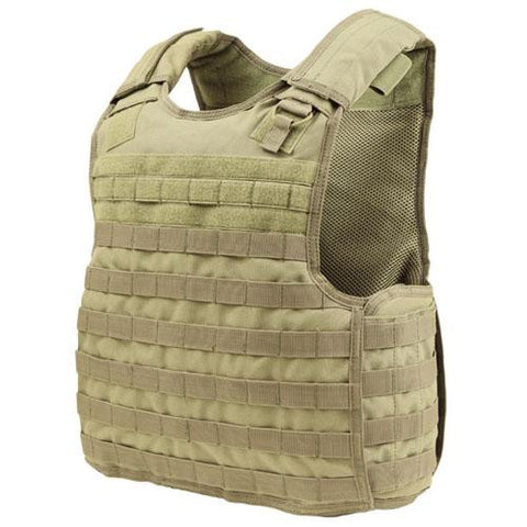 Quick Release Plate Carrier - Color: Tan