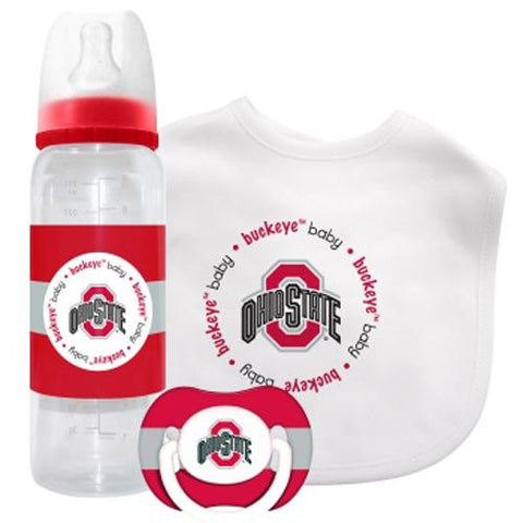 Ohio State Buckeyes NCAA Baby Gift Set