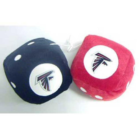 Atlanta Falcons NFL 3 Car Fuzzy Dice