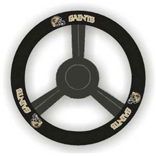 New Orleans Saints NFL Leather Steering Wheel Cover