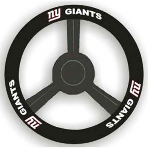 New York Giants NFL Leather Steering Wheel Cover