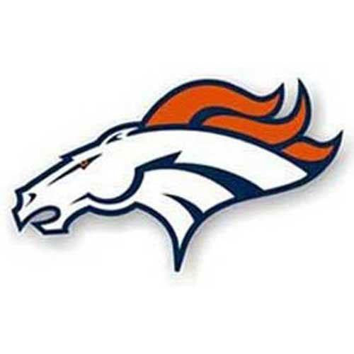 Denver Broncos NFL 12 Car Magnet