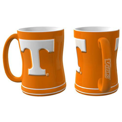 Tennessee Volunteers NCAA Coffee Mug - 15oz Sculpted (Single Mug)