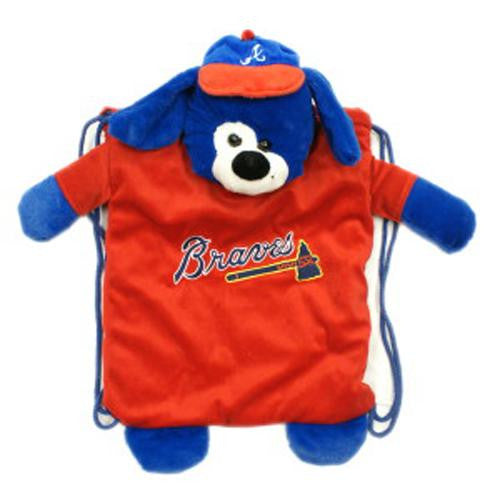 Atlanta Braves MLB Plush Mascot Backpack Pal