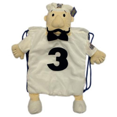 Milwaukee Brewers MLB Plush Mascot Backpack Pal - Italian Sausage