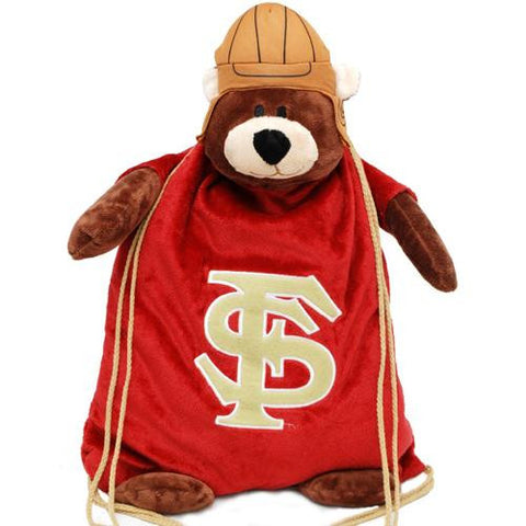 Florida State Seminoles NCAA Plush Mascot Backpack Pal