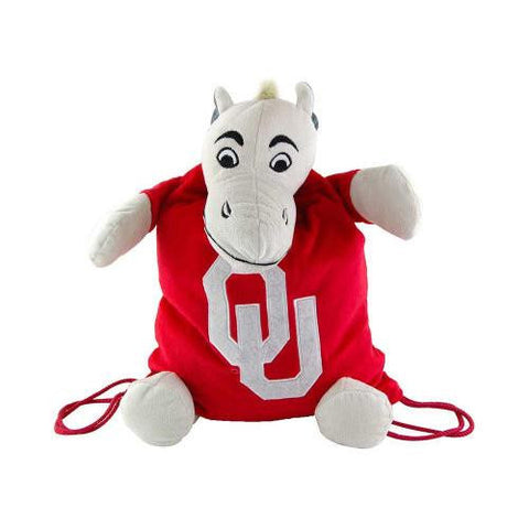 Oklahoma Sooners NCAA Plush Mascot Backpack Pal