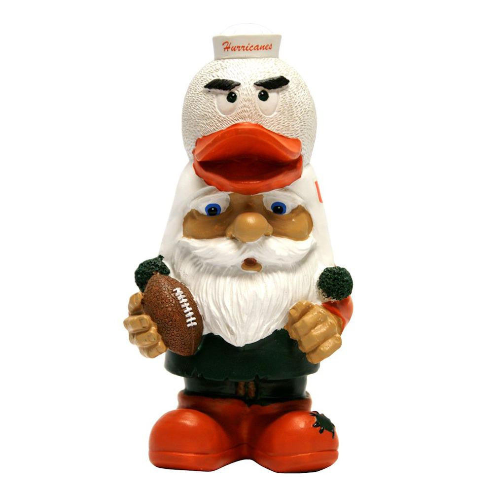 Miami Hurricanes NCAA Mad Hatter Gnome