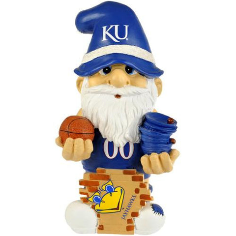 Kansas Jayhawks NCAA Garden Gnome 11 Thematic  (Second Edition)