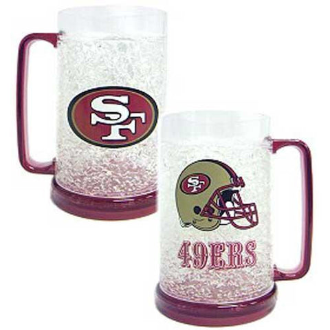 San Francisco NFL 49ers NFL Crystal Freezer Mug