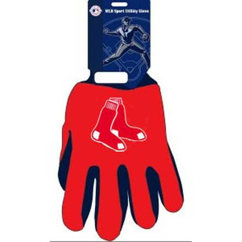 Boston Red Sox MLB Two Tone Gloves