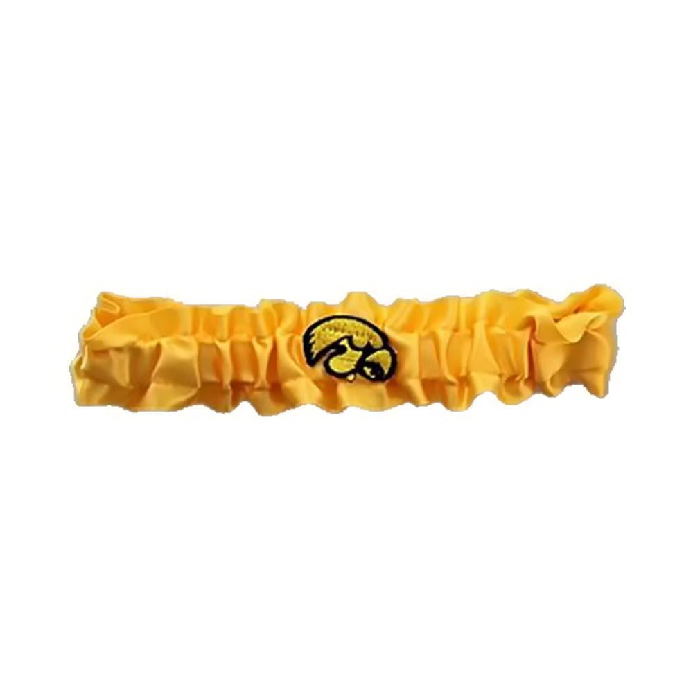 Iowa Hawkeyes NCAA Dainty Satin Garter (Yellow)