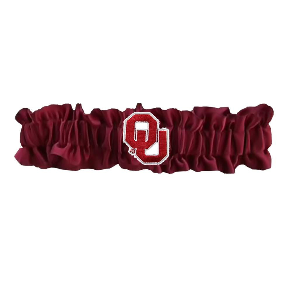 Oklahoma Sooners NCAA Dainty Satin Garter (Maroon)