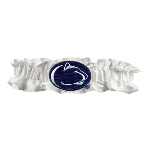 Penn State Nittany Lions NCAA Dainty Satin Garter (White)