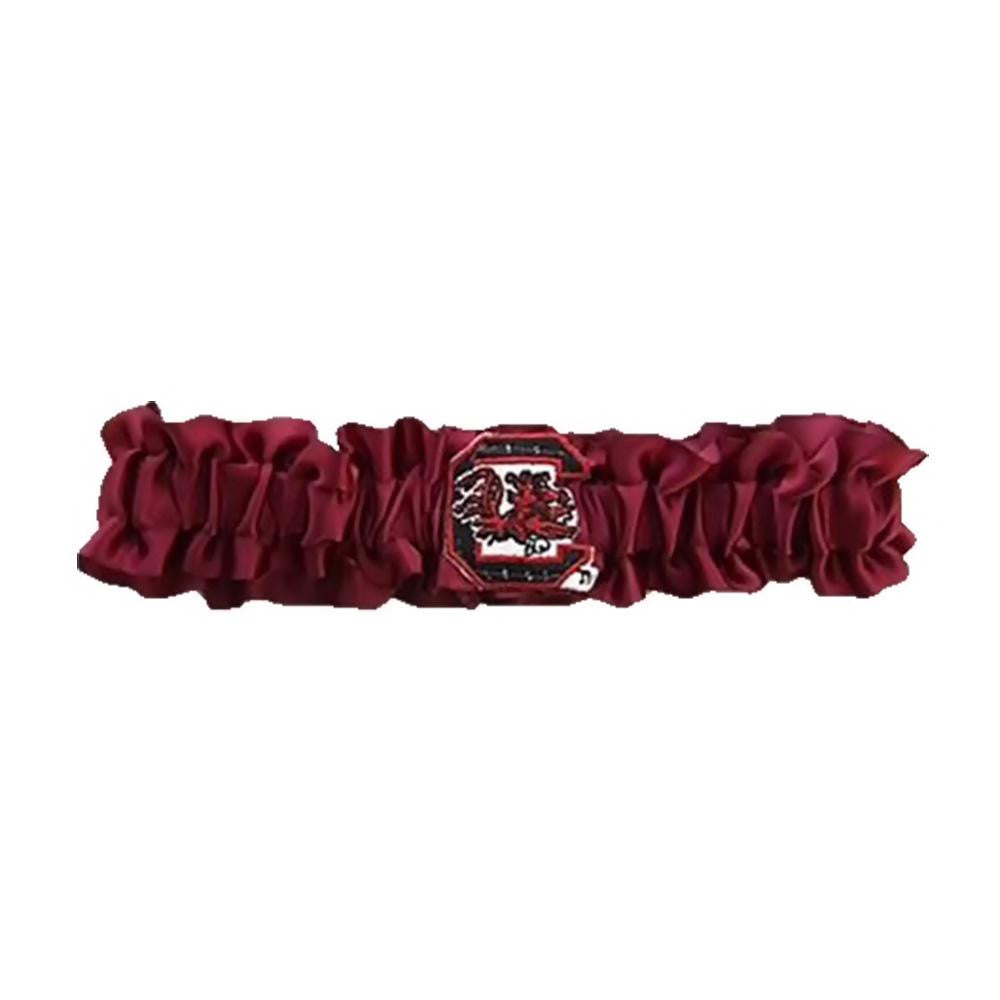 South Carolina Gamecocks NCAA Dainty Satin Garter (Maroon)