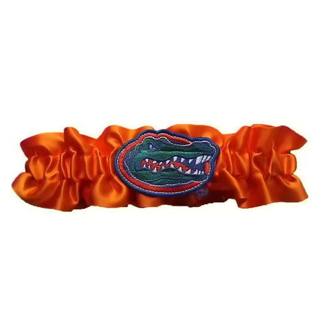 Florida Gators NCAA Satin Garter (Orange)