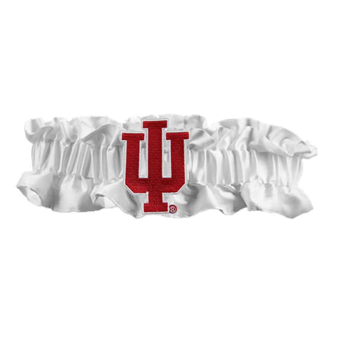 Indiana Hoosiers NCAA Satin Garter (White)