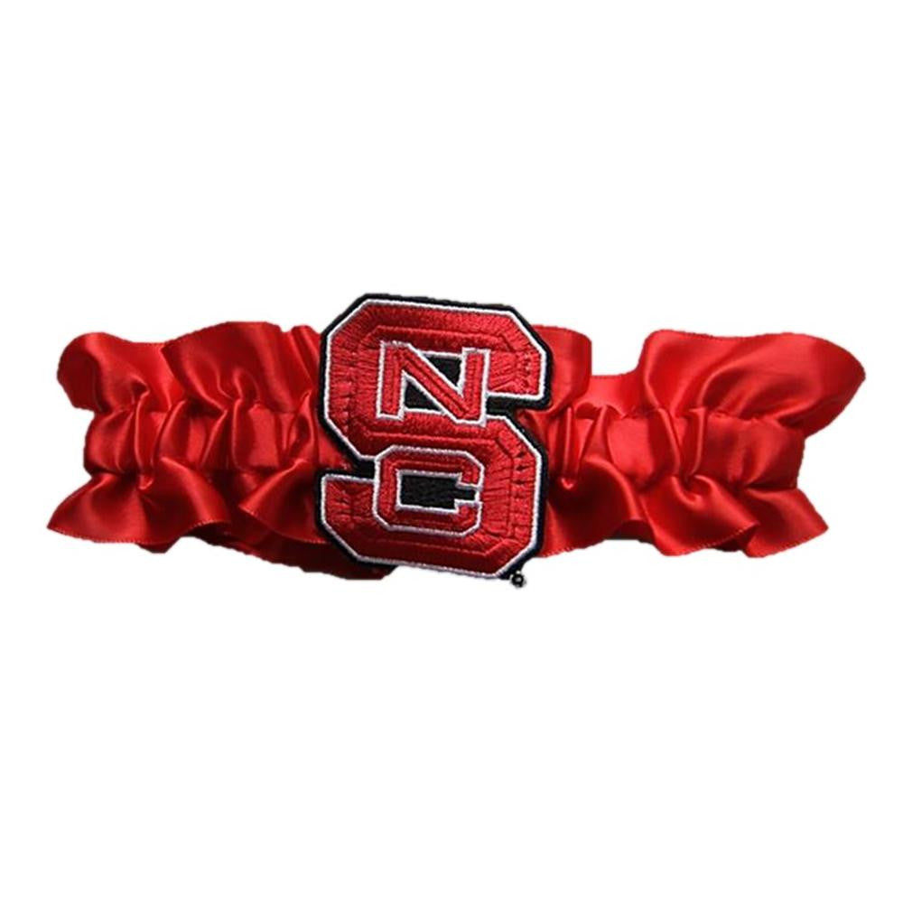 North Carolina State Wolfpack NCAA Satin Garter (Red)