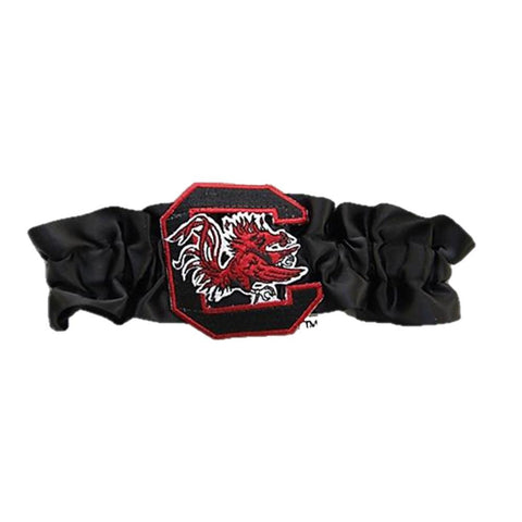 South Carolina Gamecocks NCAA Satin Garter (Black)