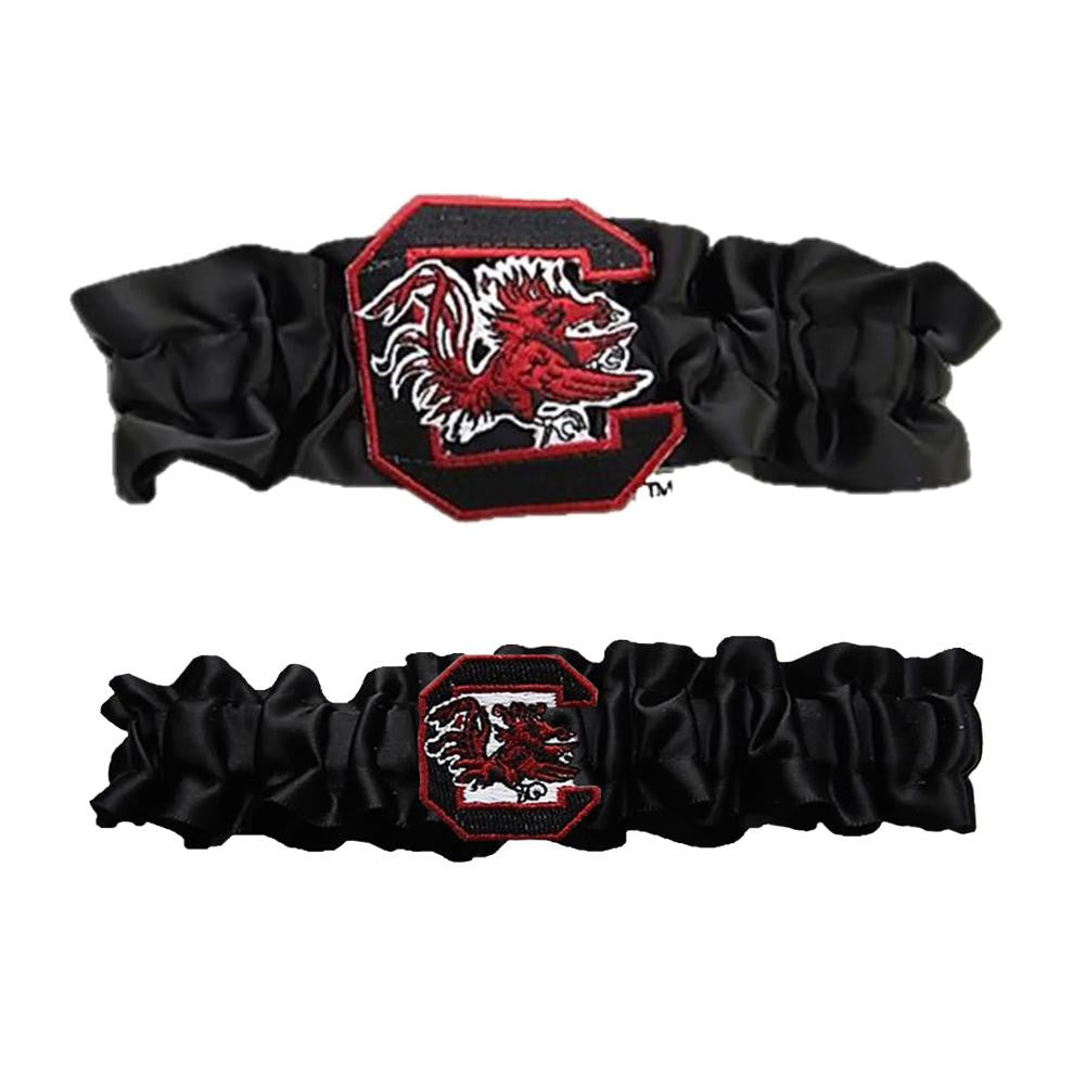 South Carolina Gamecocks NCAA Garter Set One to Keep One to Throw (Black-Black)