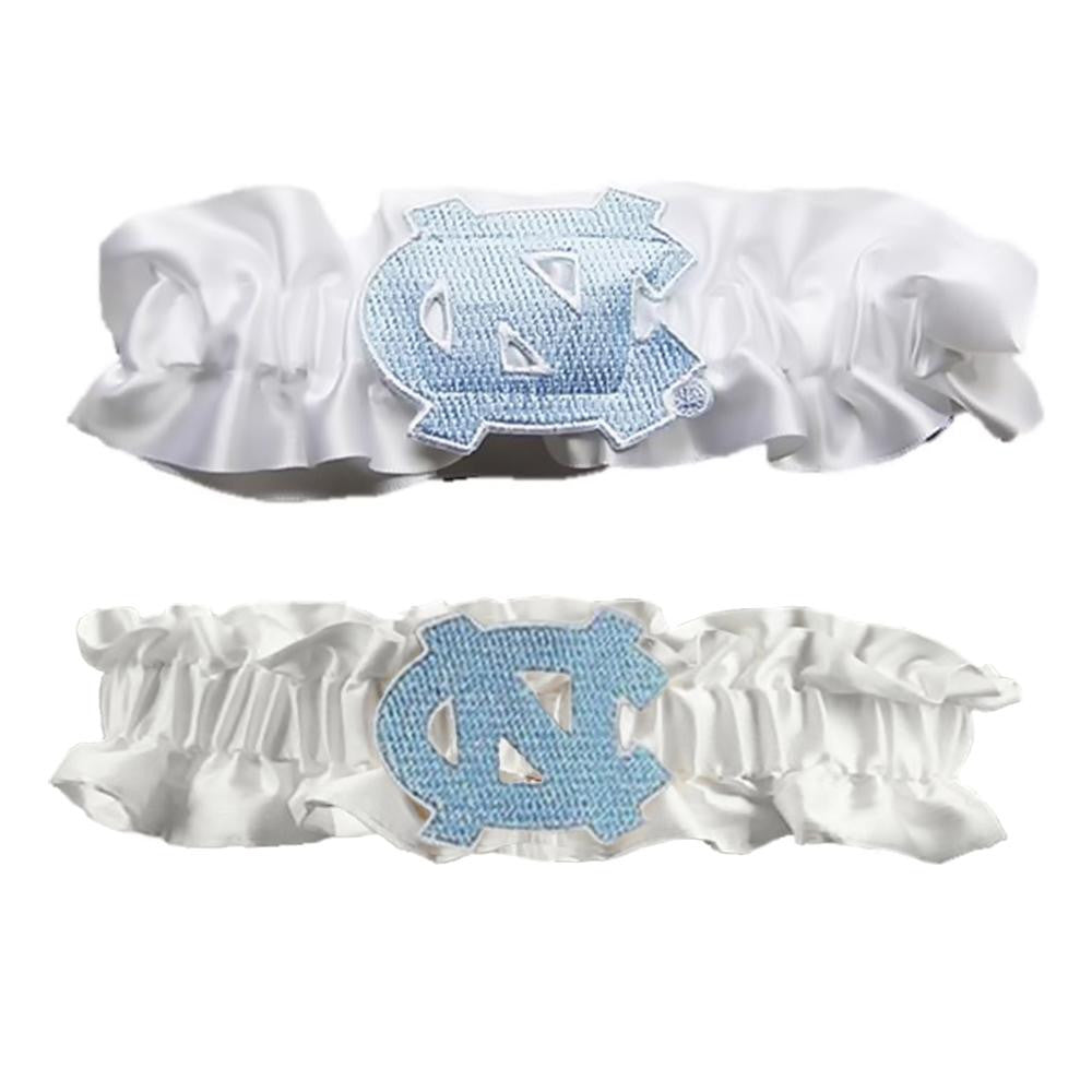 North Carolina Tar Heels NCAA Garter Set One to Keep One to Throw (White-White)